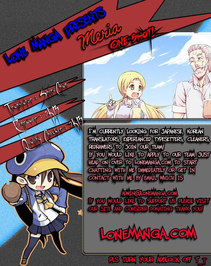 Meria Chapter 0 page 1 - Chapter 0 : [Oneshot]