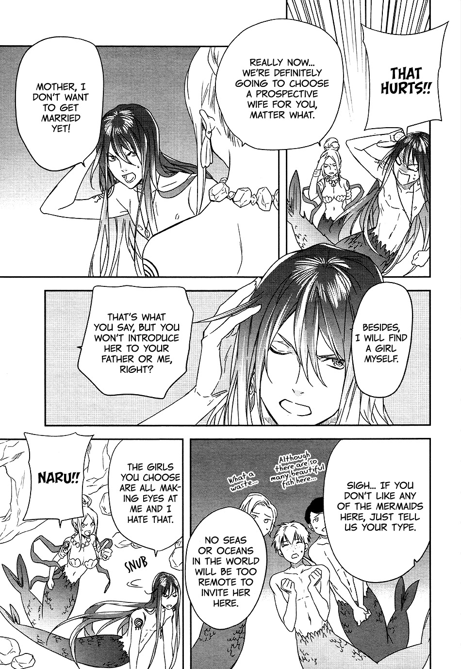 Mermaid Boys Chapter 1 page 13 - Chapter 1: I Want To Be Human
