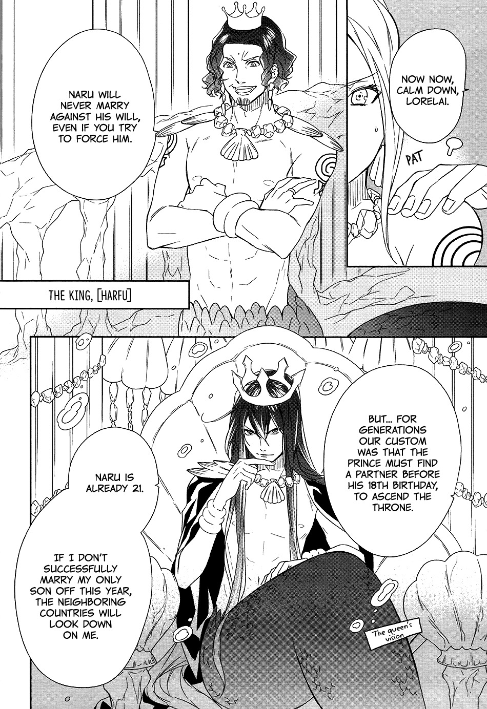 Mermaid Boys Chapter 1 page 14 - Chapter 1: I Want To Be Human