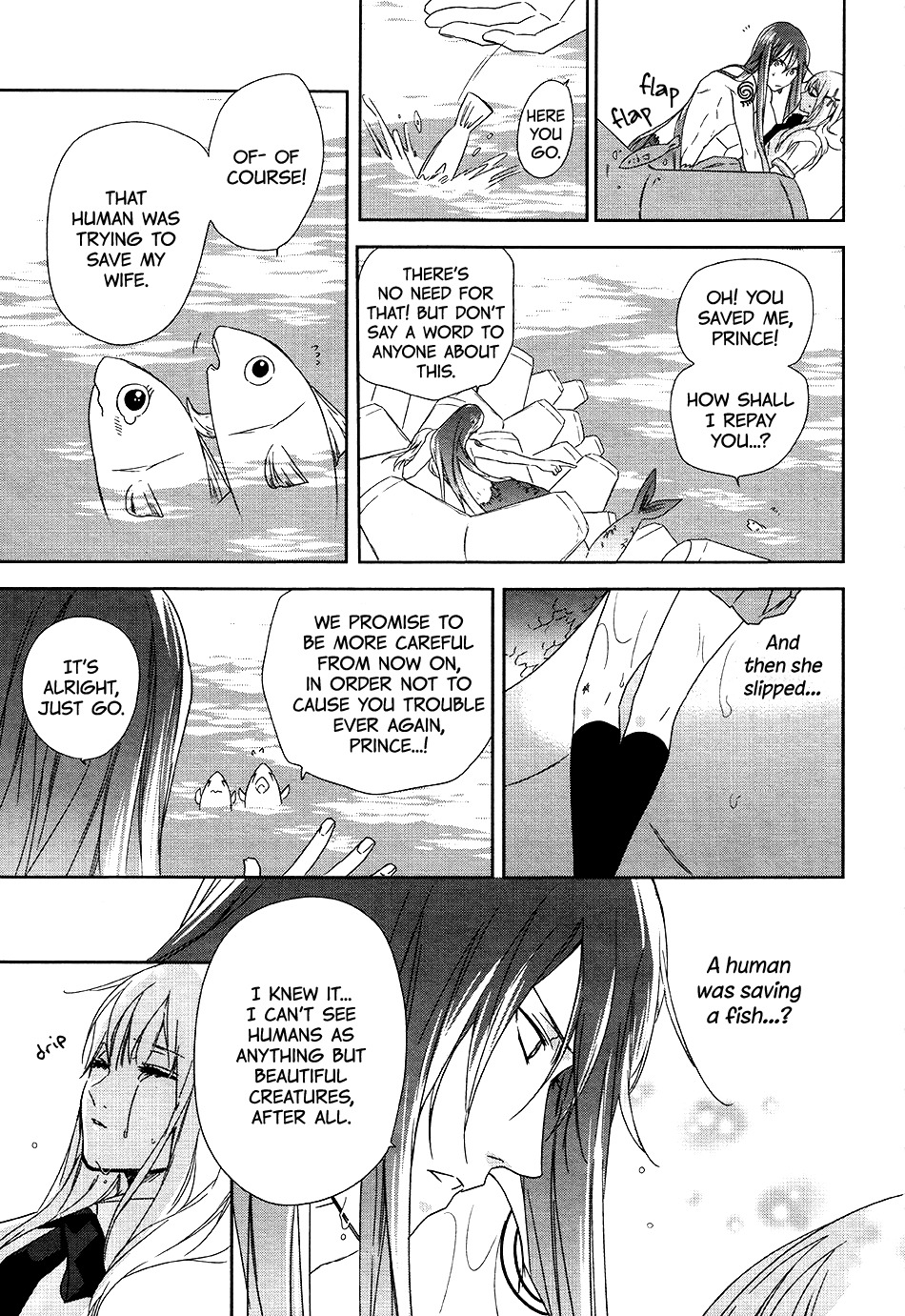Mermaid Boys Chapter 1 page 28 - Chapter 1: I Want To Be Human