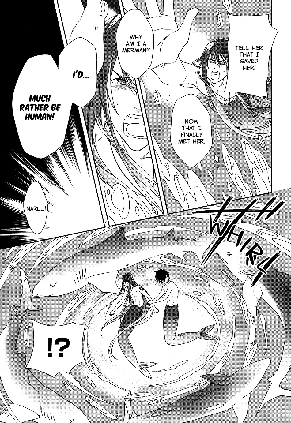 Mermaid Boys Chapter 1 page 32 - Chapter 1: I Want To Be Human