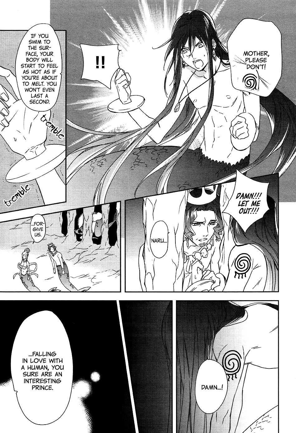 Mermaid Boys Chapter 1 page 36 - Chapter 1: I Want To Be Human