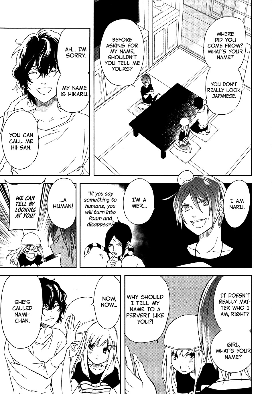 Mermaid Boys Chapter 1 page 53 - Chapter 1: I Want To Be Human