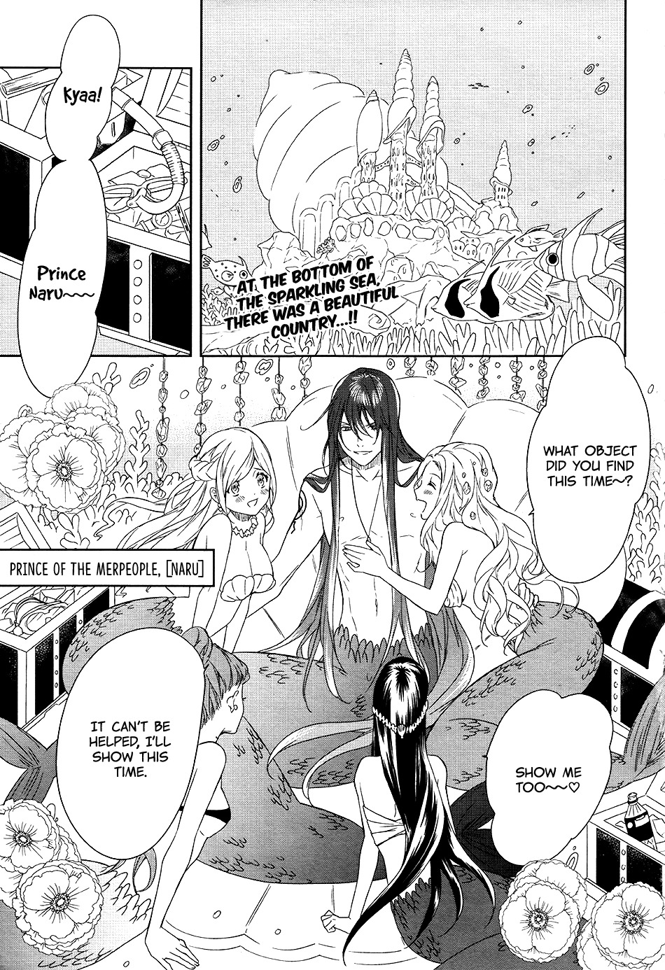 Mermaid Boys Chapter 1 page 7 - Chapter 1: I Want To Be Human