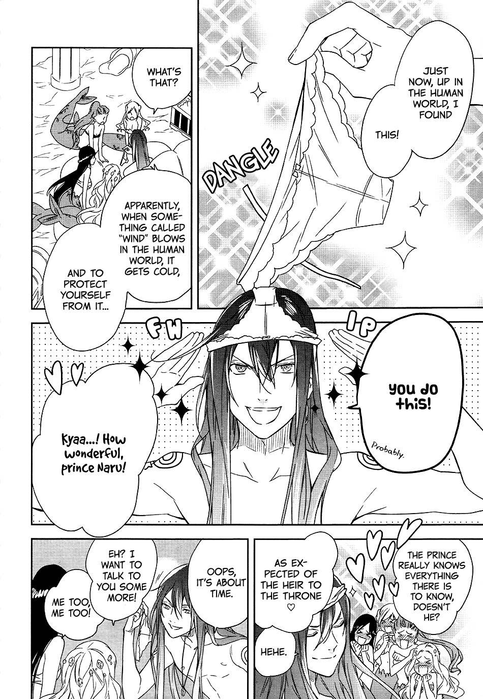 Mermaid Boys Chapter 1 page 8 - Chapter 1: I Want To Be Human