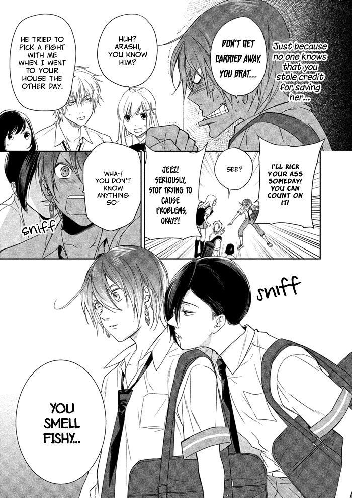 Mermaid Boys Chapter 3 page 12 - Chapter 3: I'm in Love with Your Smile?!