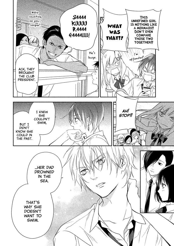 Mermaid Boys Chapter 3 page 19 - Chapter 3: I'm in Love with Your Smile?!
