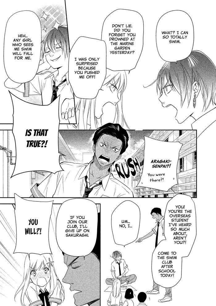 Mermaid Boys Chapter 3 page 22 - Chapter 3: I'm in Love with Your Smile?!