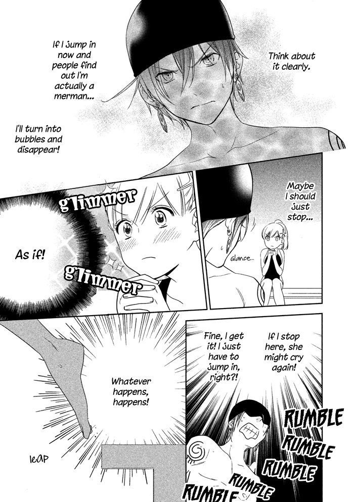 Mermaid Boys Chapter 3 page 26 - Chapter 3: I'm in Love with Your Smile?!