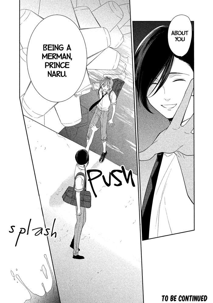 Mermaid Boys Chapter 3 page 36 - Chapter 3: I'm in Love with Your Smile?!