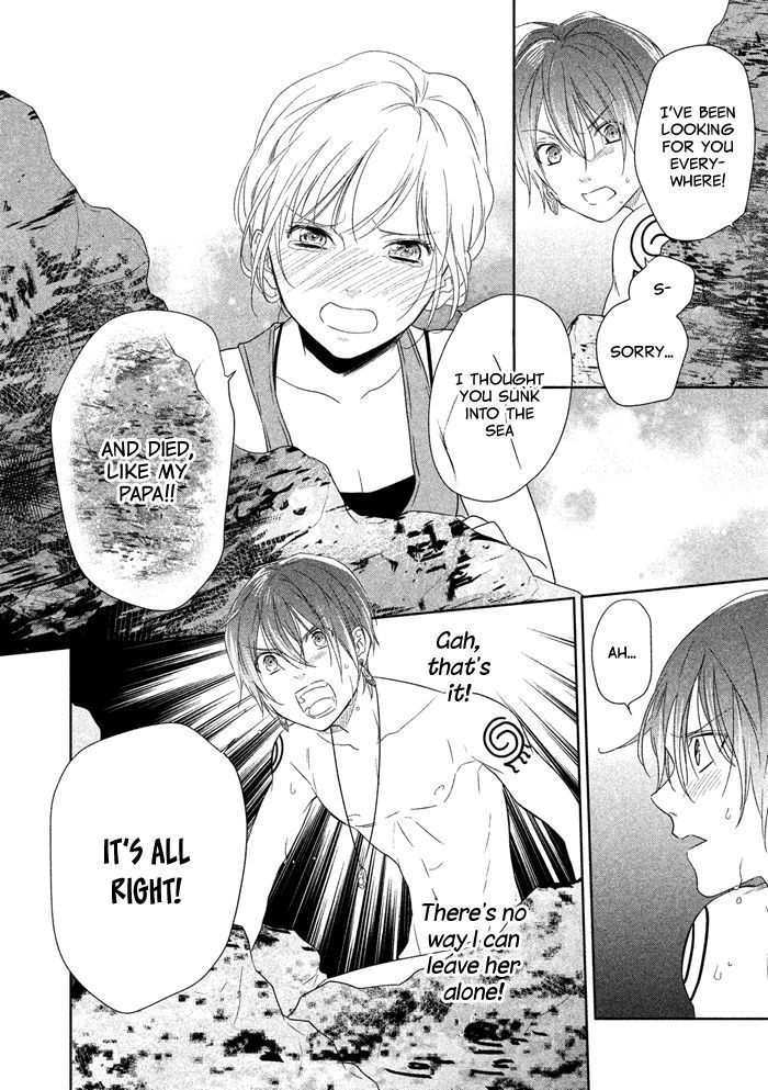 Mermaid Boys Chapter 3 page 7 - Chapter 3: I'm in Love with Your Smile?!