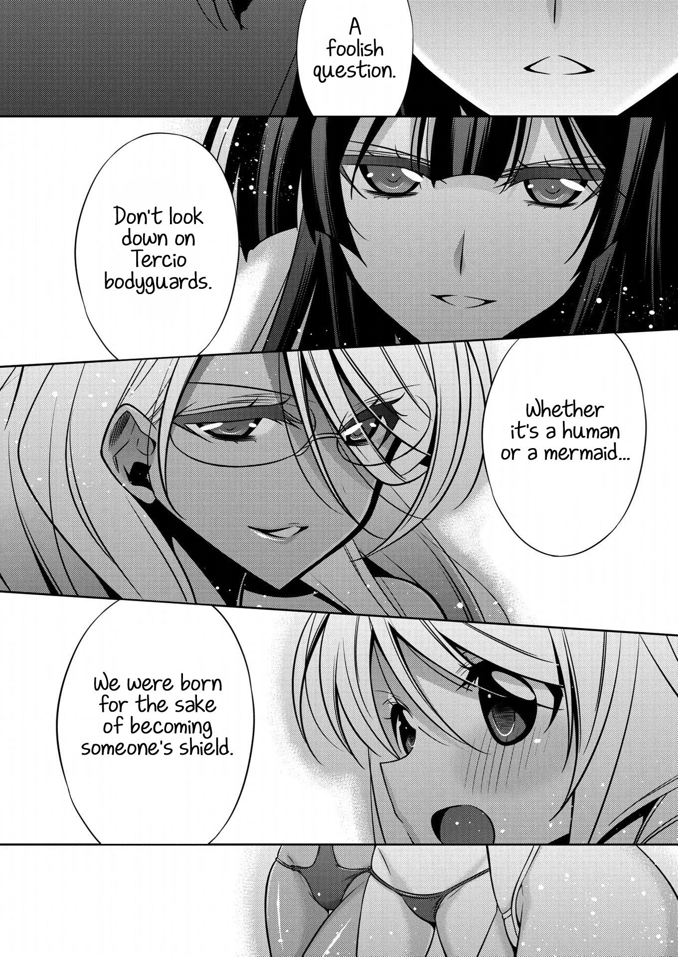 Mermaid Lovers Chapter 5 page 10 - Chapter 5: Story 05: Steel Lady + Setting Materials