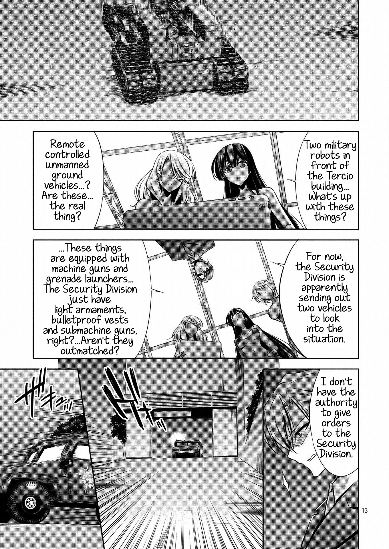 Mermaid Lovers Chapter 5 page 13 - Chapter 5: Story 05: Steel Lady + Setting Materials