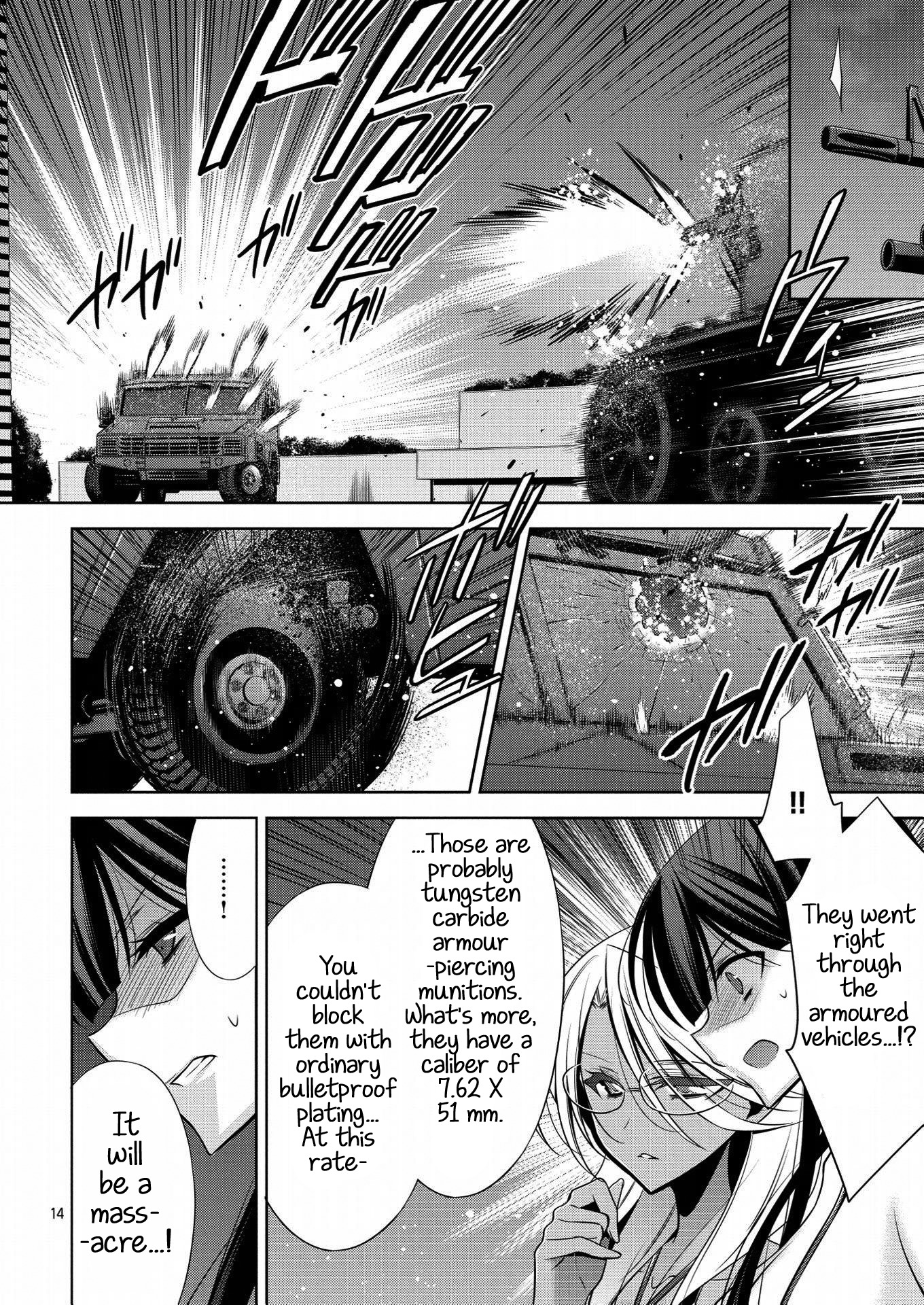 Mermaid Lovers Chapter 5 page 14 - Chapter 5: Story 05: Steel Lady + Setting Materials