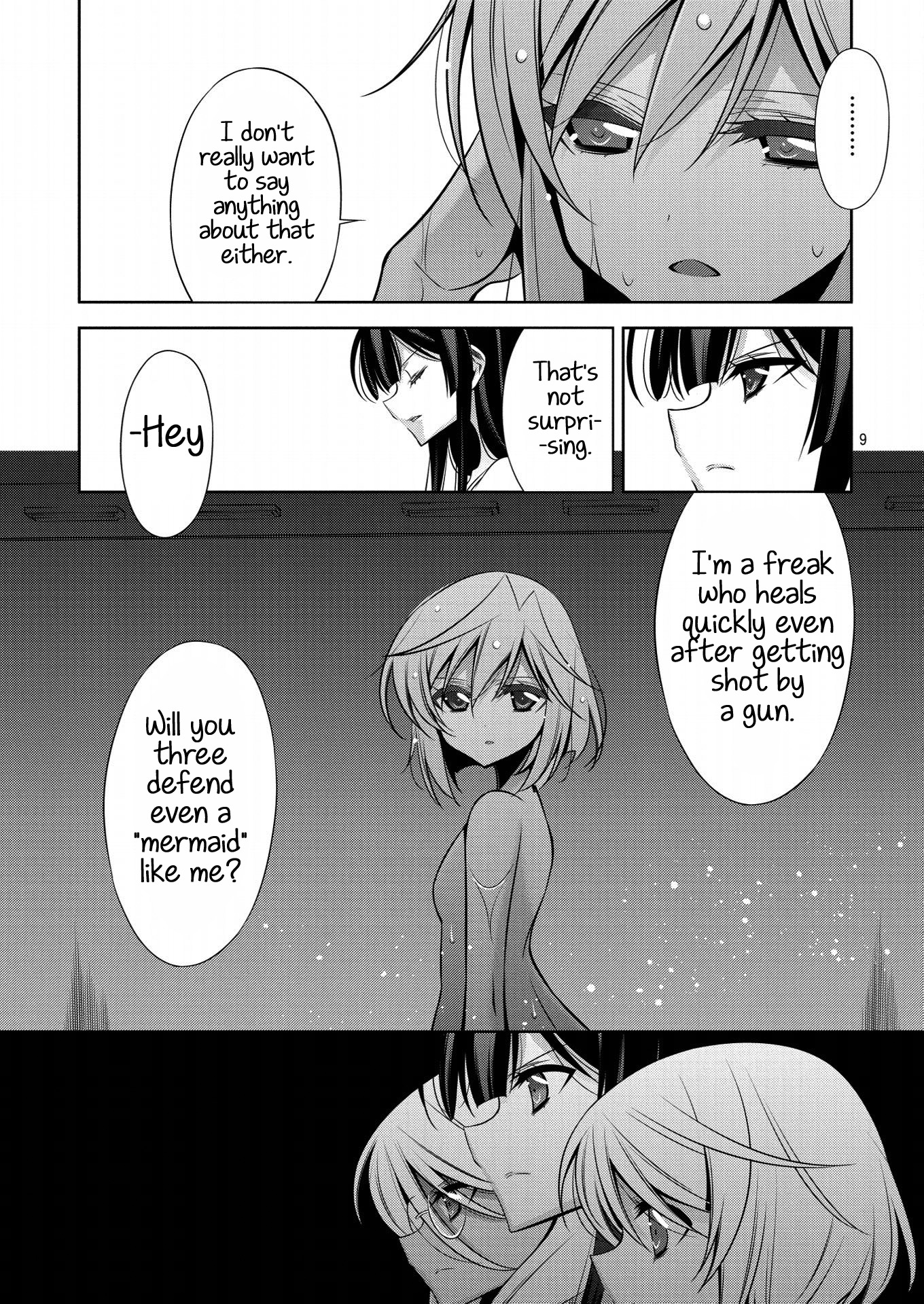Mermaid Lovers Chapter 5 page 9 - Chapter 5: Story 05: Steel Lady + Setting Materials