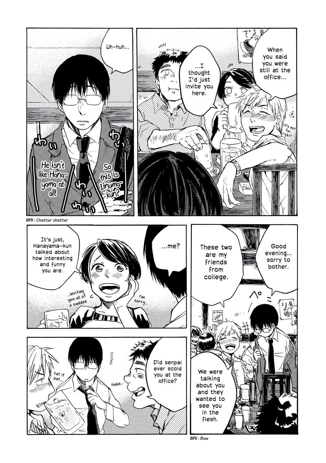 Meshinuma Chapter 10 page 2 - Chapter 10: Karaage with Senpai and Co