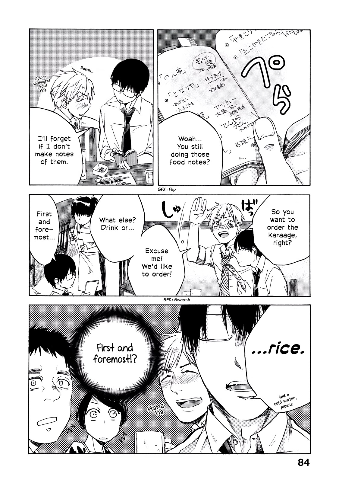 Meshinuma Chapter 10 page 4 - Chapter 10: Karaage with Senpai and Co