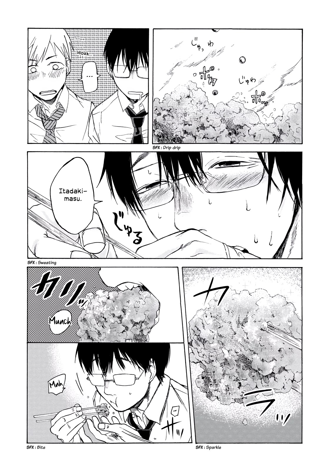 Meshinuma Chapter 10 page 6 - Chapter 10: Karaage with Senpai and Co