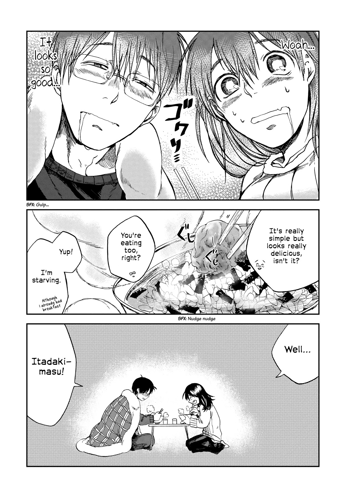 Meshinuma Chapter 15 page 6 - Chapter 15: Relaxing with Ochazuke