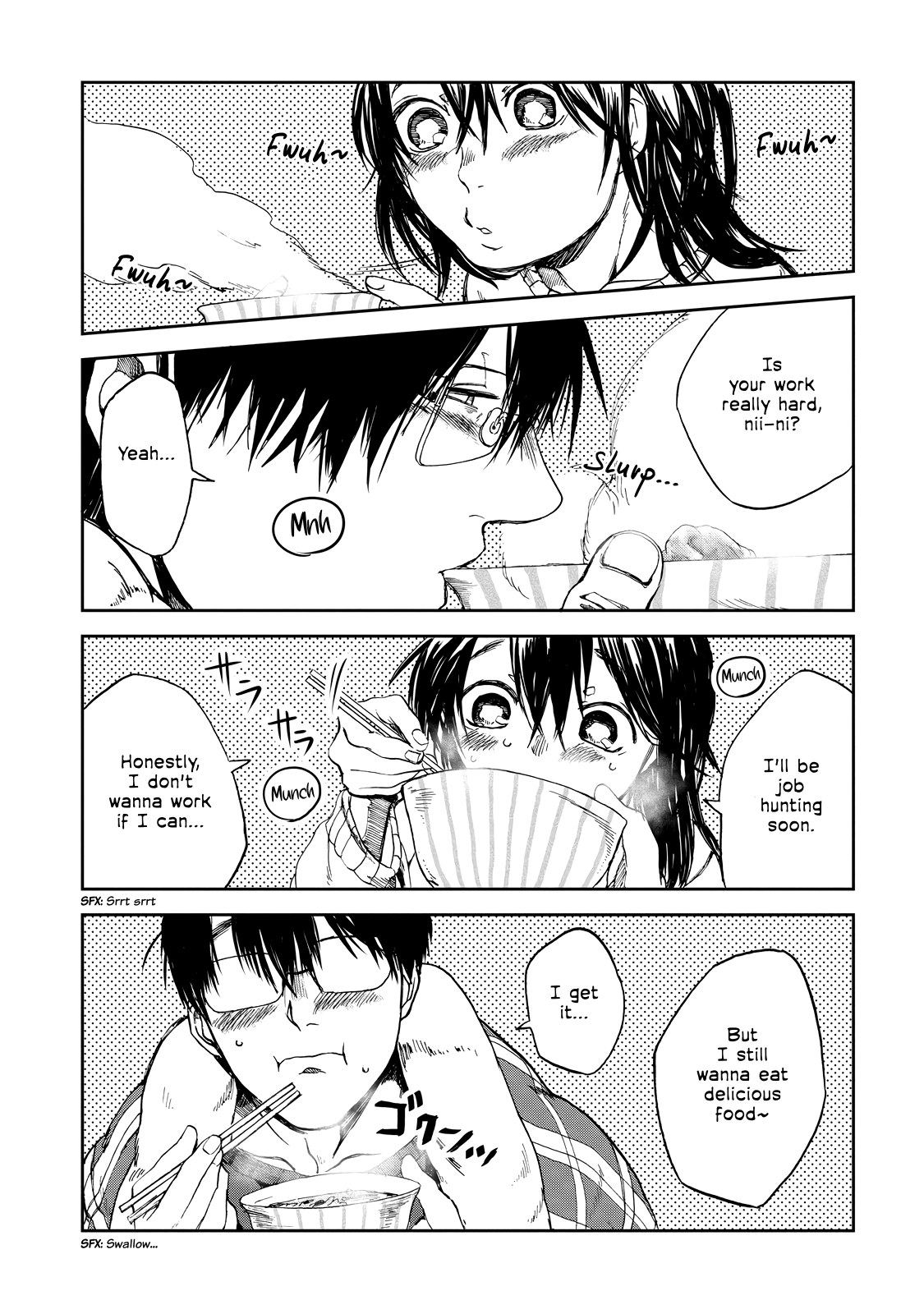 Meshinuma Chapter 15 page 7 - Chapter 15: Relaxing with Ochazuke