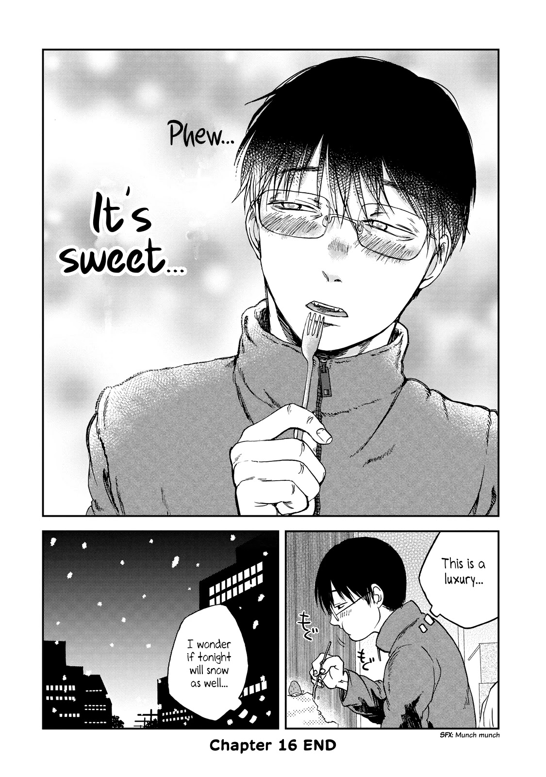 Meshinuma Chapter 16 page 8 - Chapter 16: Christmas Cake, Itadakimasu