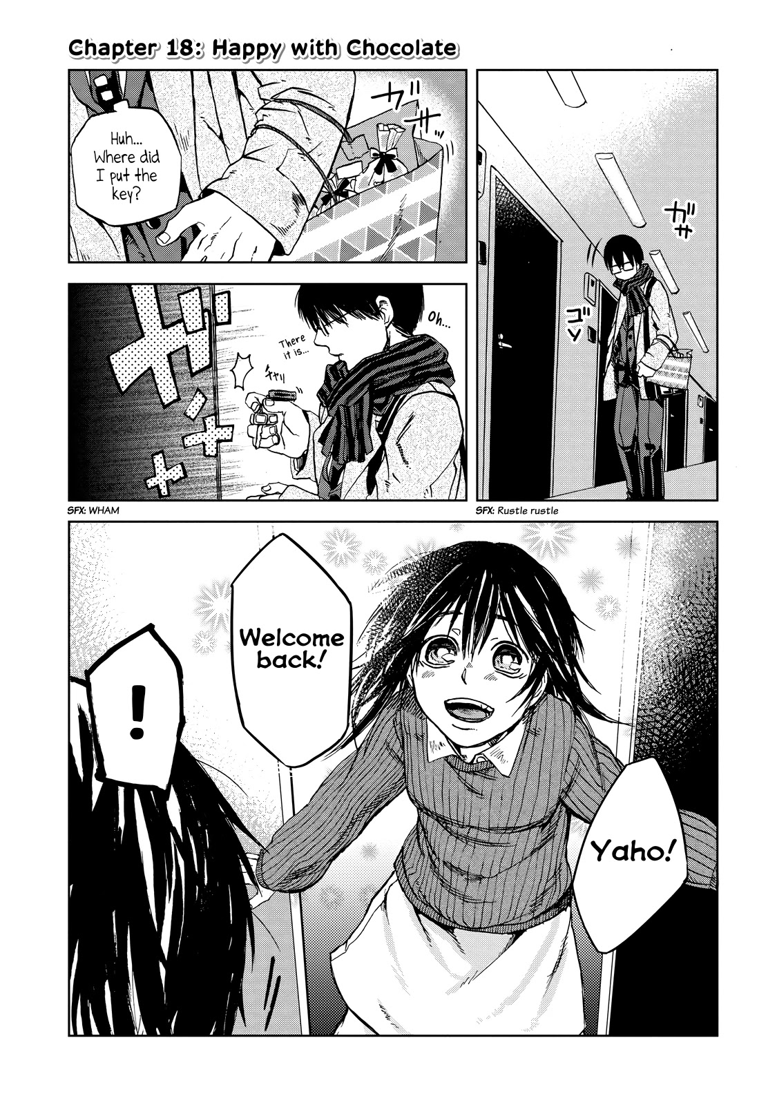 Meshinuma Chapter 18 page 1 - Chapter 18: Happy with Chocolate