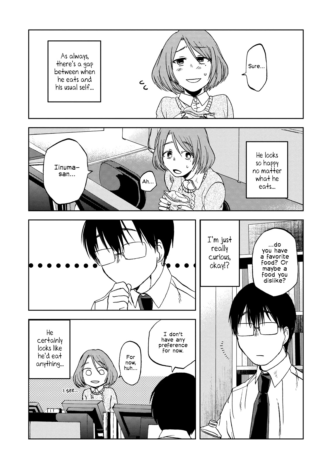 Meshinuma Chapter 19 page 7 - Chapter 19: Yakisoba Bread and Trivial Daily Life
