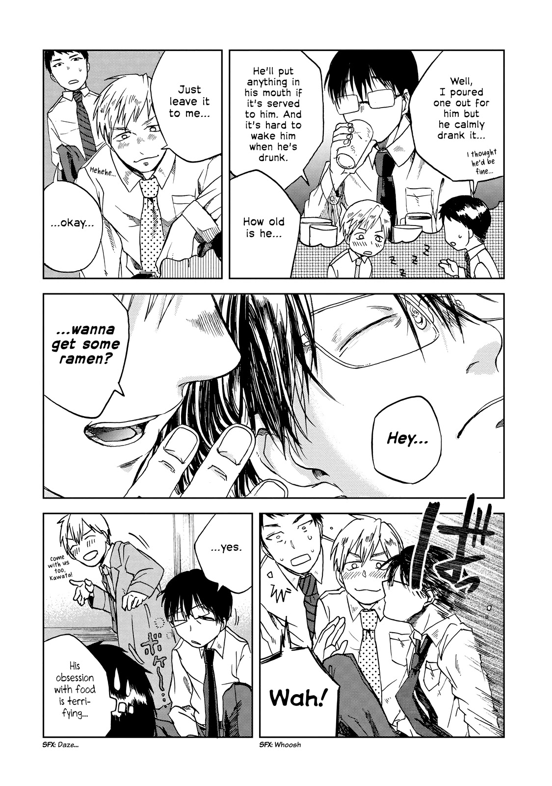 Meshinuma Chapter 22 page 2 - Chapter 22: Rich Broth Tonkotsu Ramen with Senpai