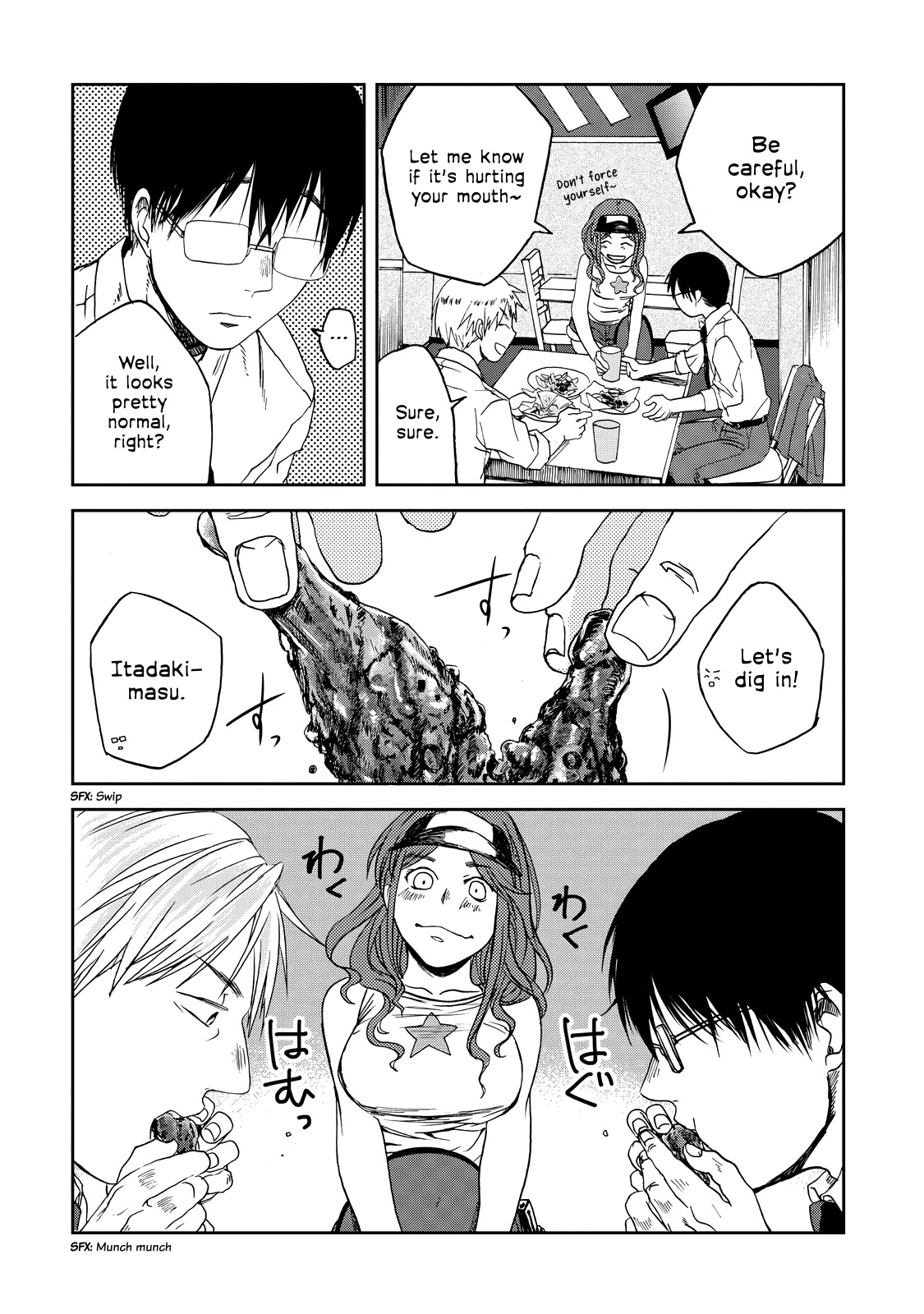 Meshinuma Chapter 23 page 4 - Chapter 23: ...Spicy Chicken with Senpai