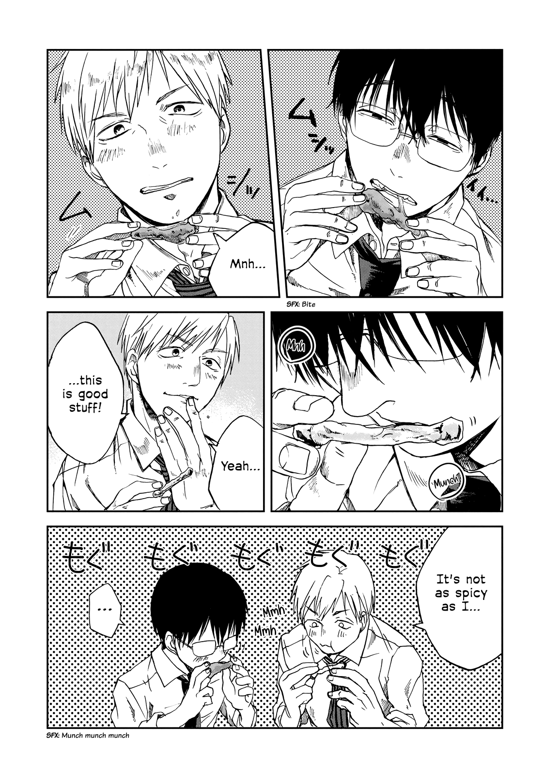 Meshinuma Chapter 23 page 5 - Chapter 23: ...Spicy Chicken with Senpai