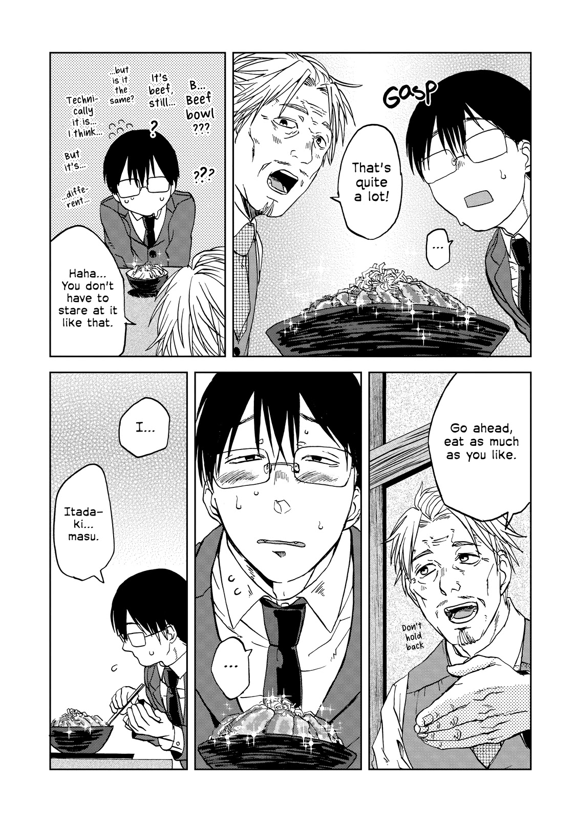 Meshinuma Chapter 26 page 5 - Chapter 26: Steak Bowl... Thank You for the Treat