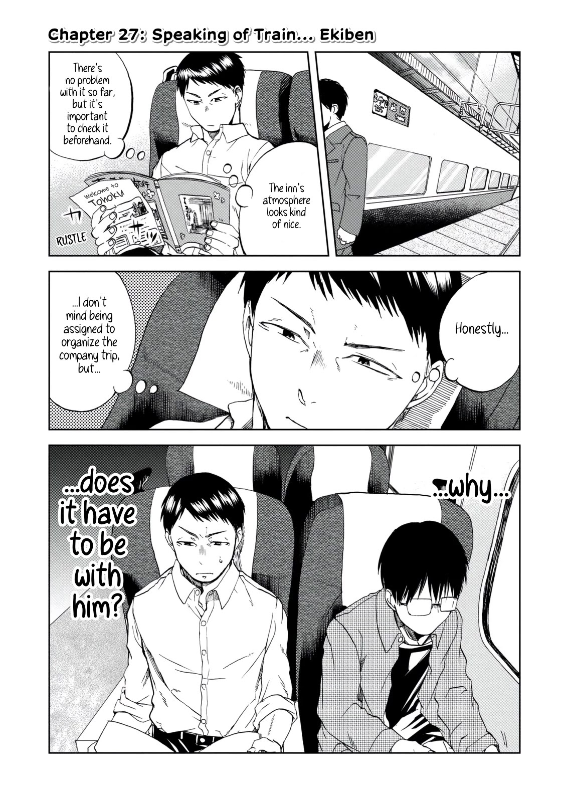 Meshinuma Chapter 27 page 3 - Chapter 27: Speaking of Train... Ekiben
