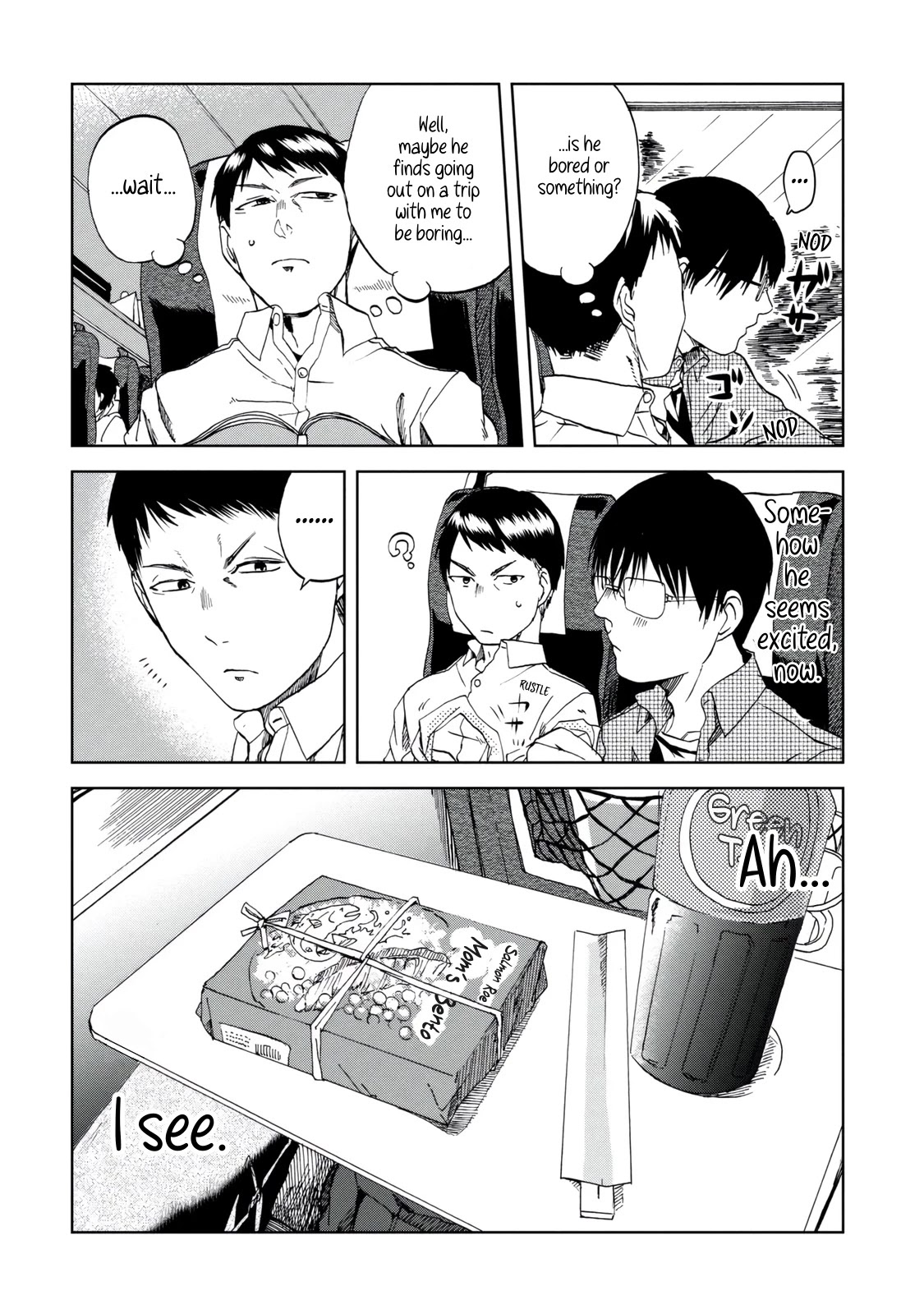 Meshinuma Chapter 27 page 4 - Chapter 27: Speaking of Train... Ekiben