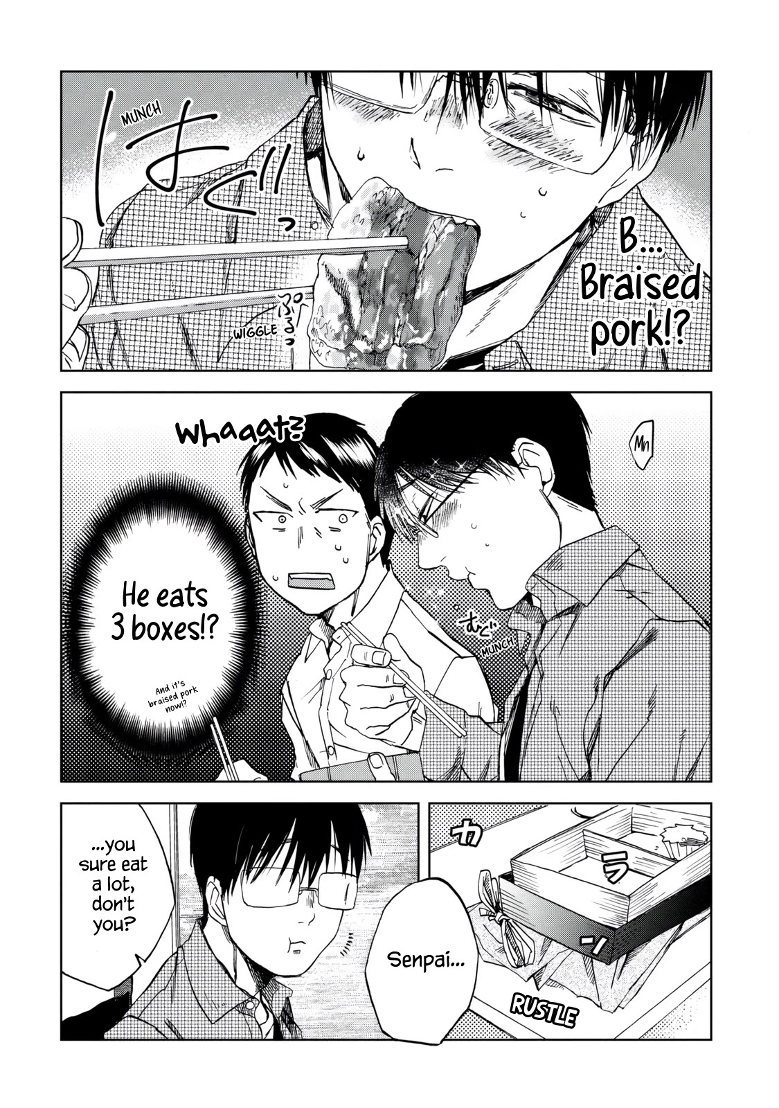 Meshinuma Chapter 27 page 8 - Chapter 27: Speaking of Train... Ekiben