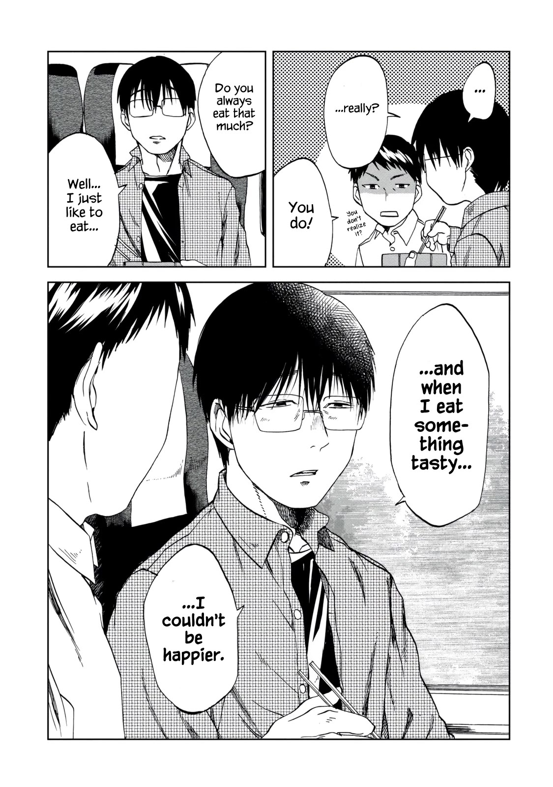 Meshinuma Chapter 27 page 9 - Chapter 27: Speaking of Train... Ekiben