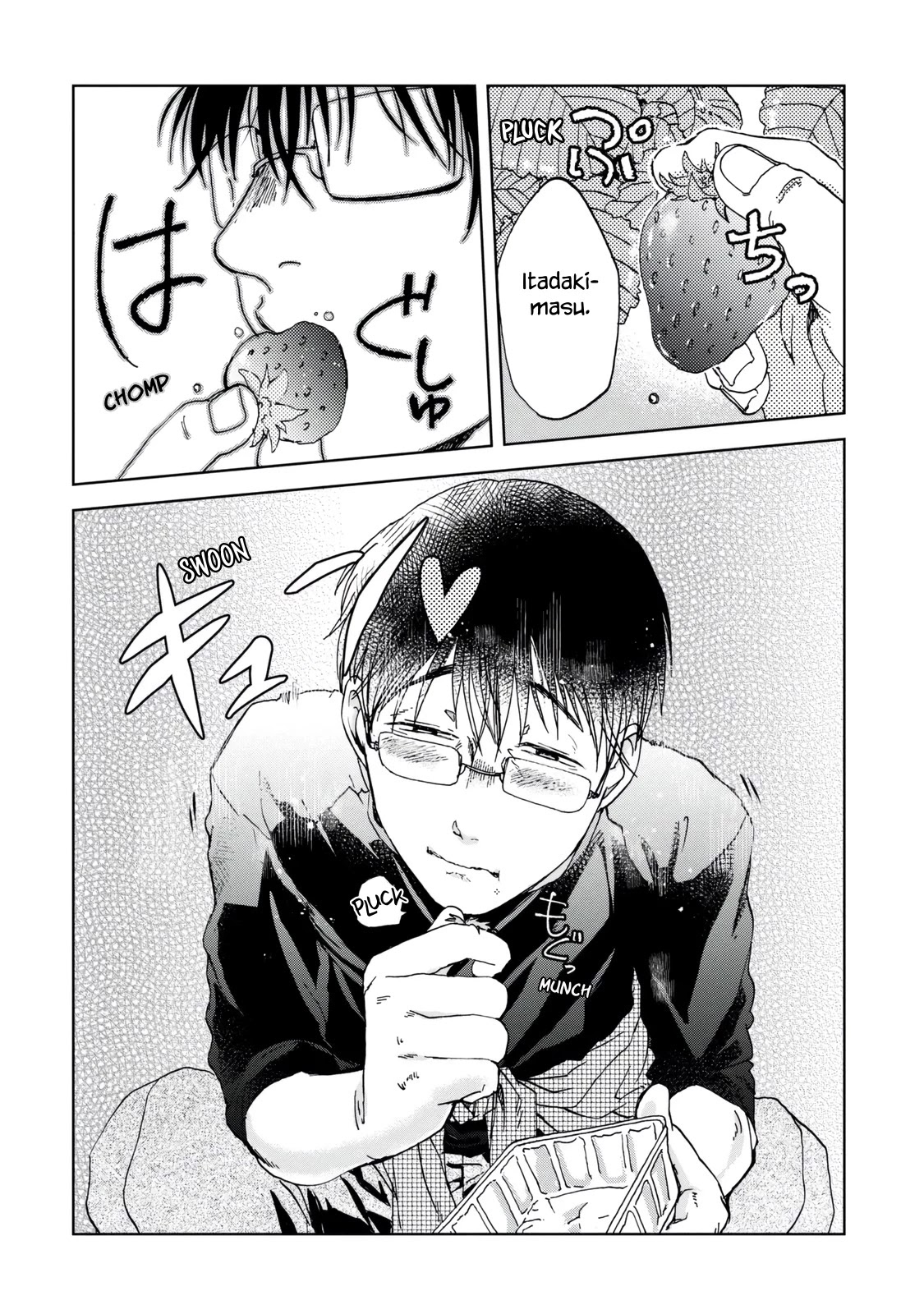 Meshinuma Chapter 28 page 4 - Chapter 28: Lots of Love... Strawberry Picking