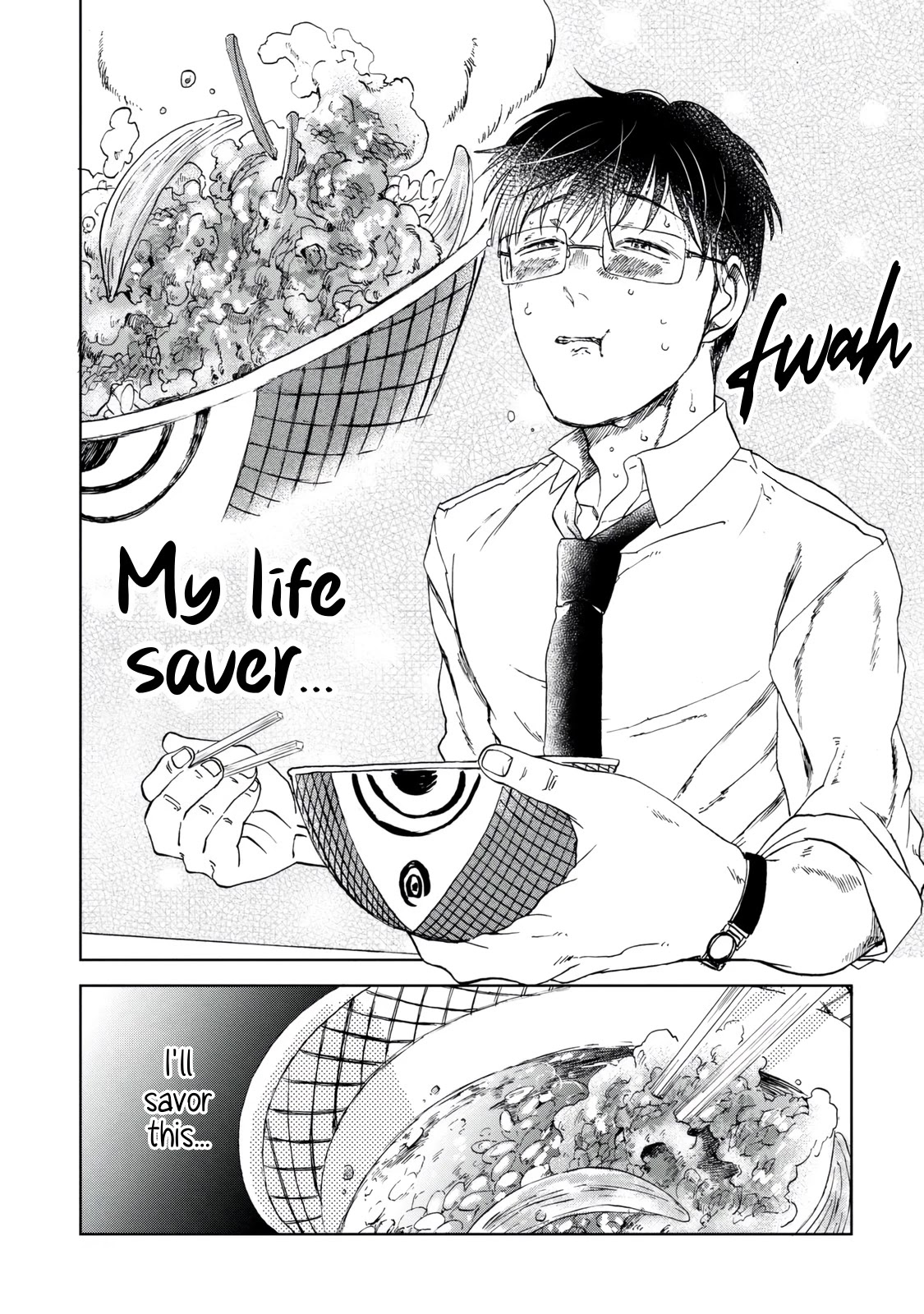 Meshinuma Chapter 29 page 7 - Chapter 29: Beef Bowl... Hurry Up...