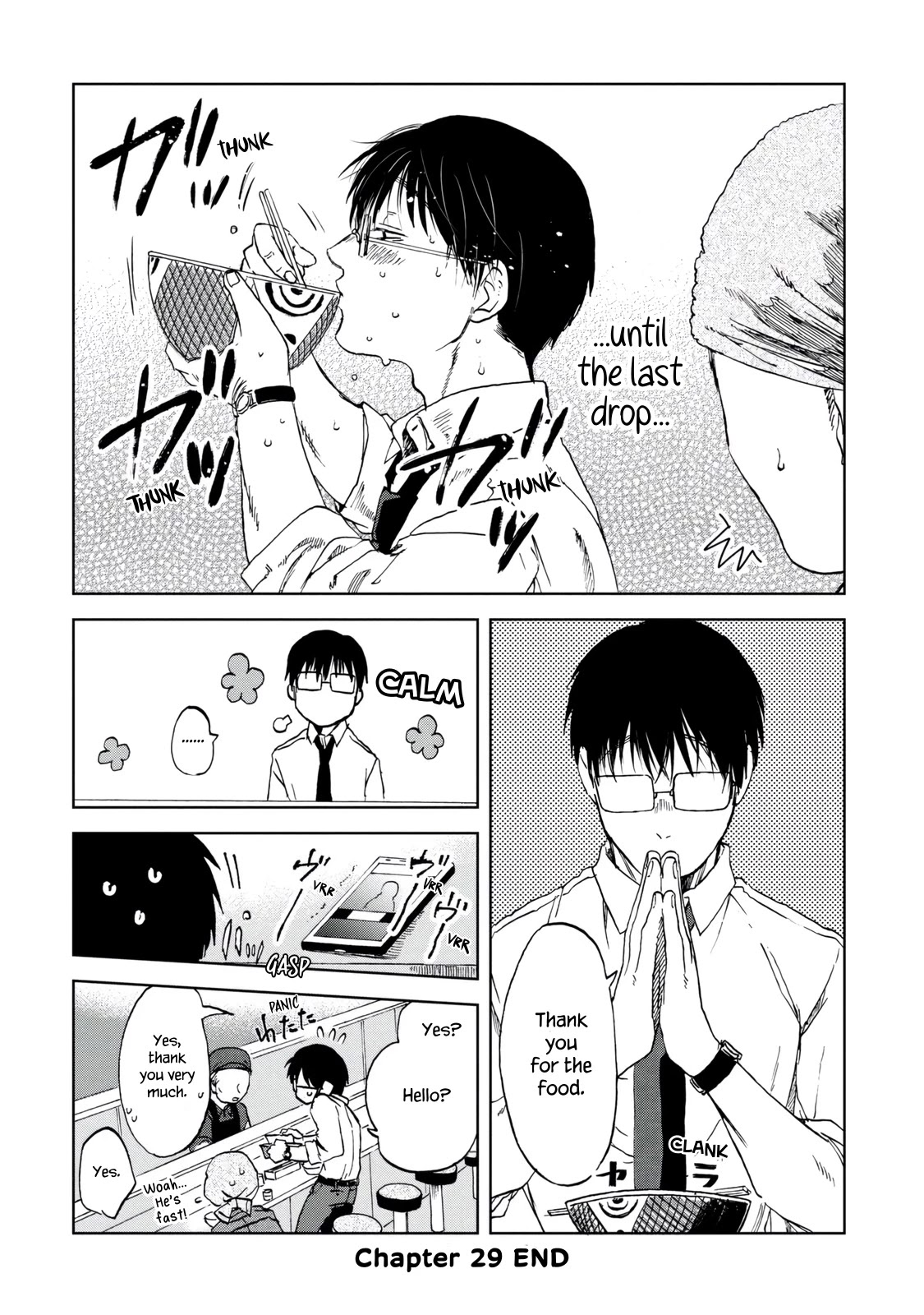 Meshinuma Chapter 29 page 8 - Chapter 29: Beef Bowl... Hurry Up...