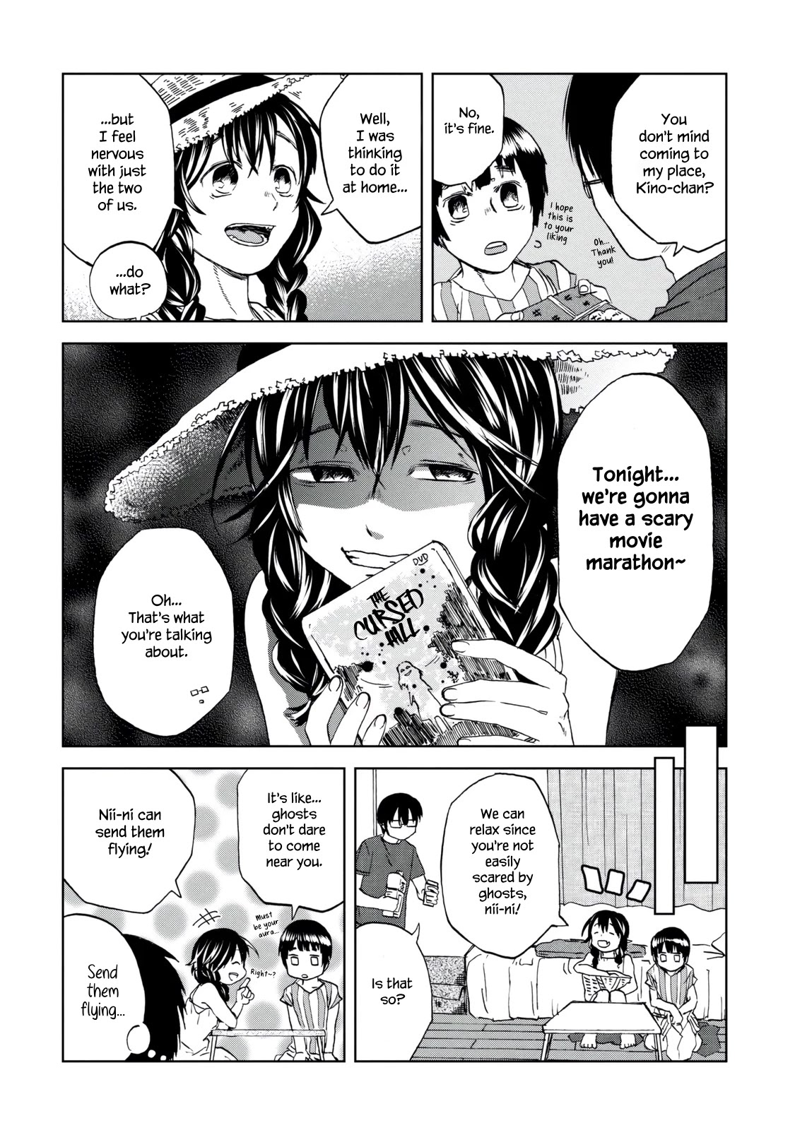Meshinuma Chapter 30 page 2 - Chapter 30: Pizza with Everyone!