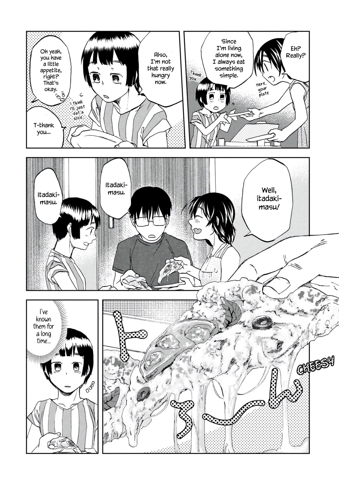 Meshinuma Chapter 30 page 6 - Chapter 30: Pizza with Everyone!