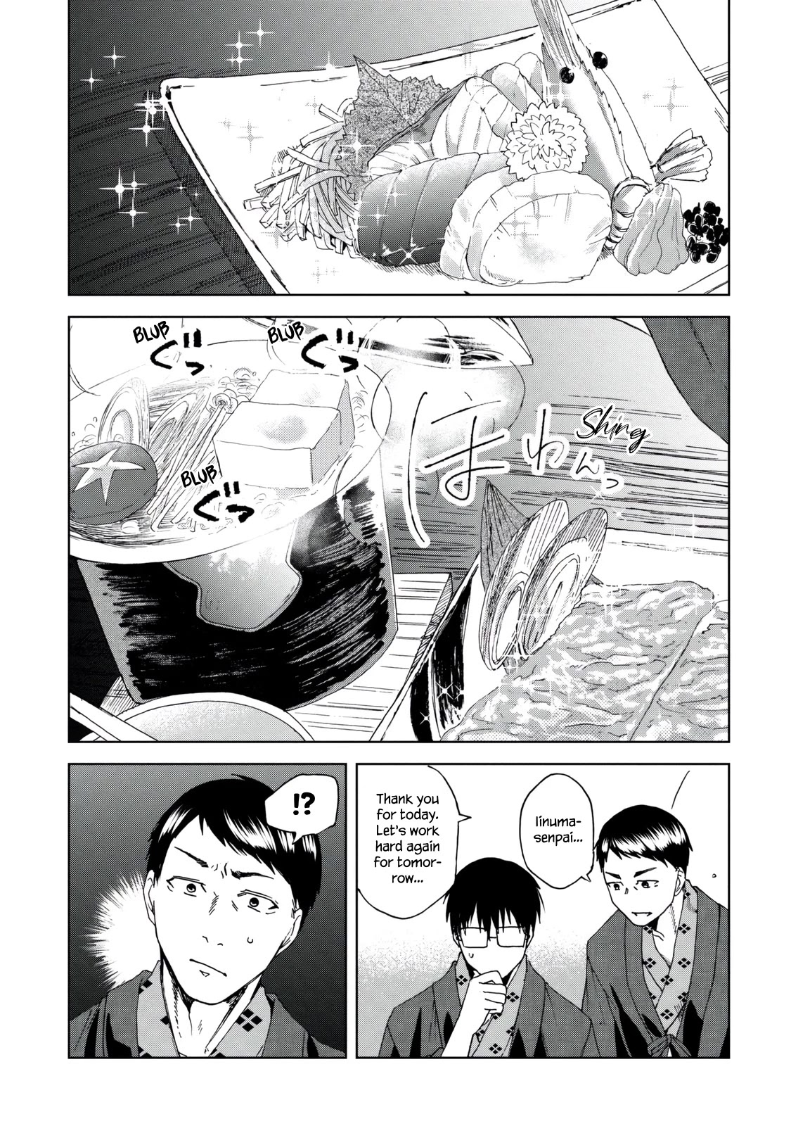 Meshinuma Chapter 32 page 3 - Chapter 32: Banquet with Everyone