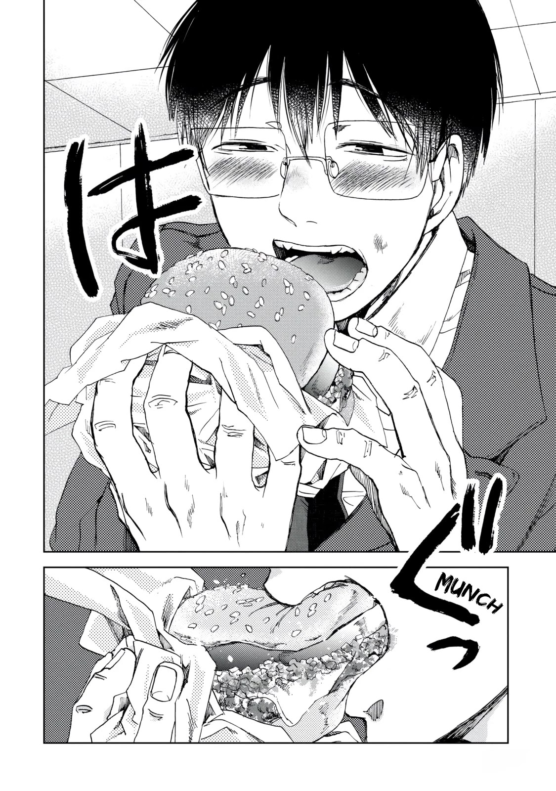 Meshinuma Chapter 34 page 4 - Chapter 34: Let's Eat a Hamburger...