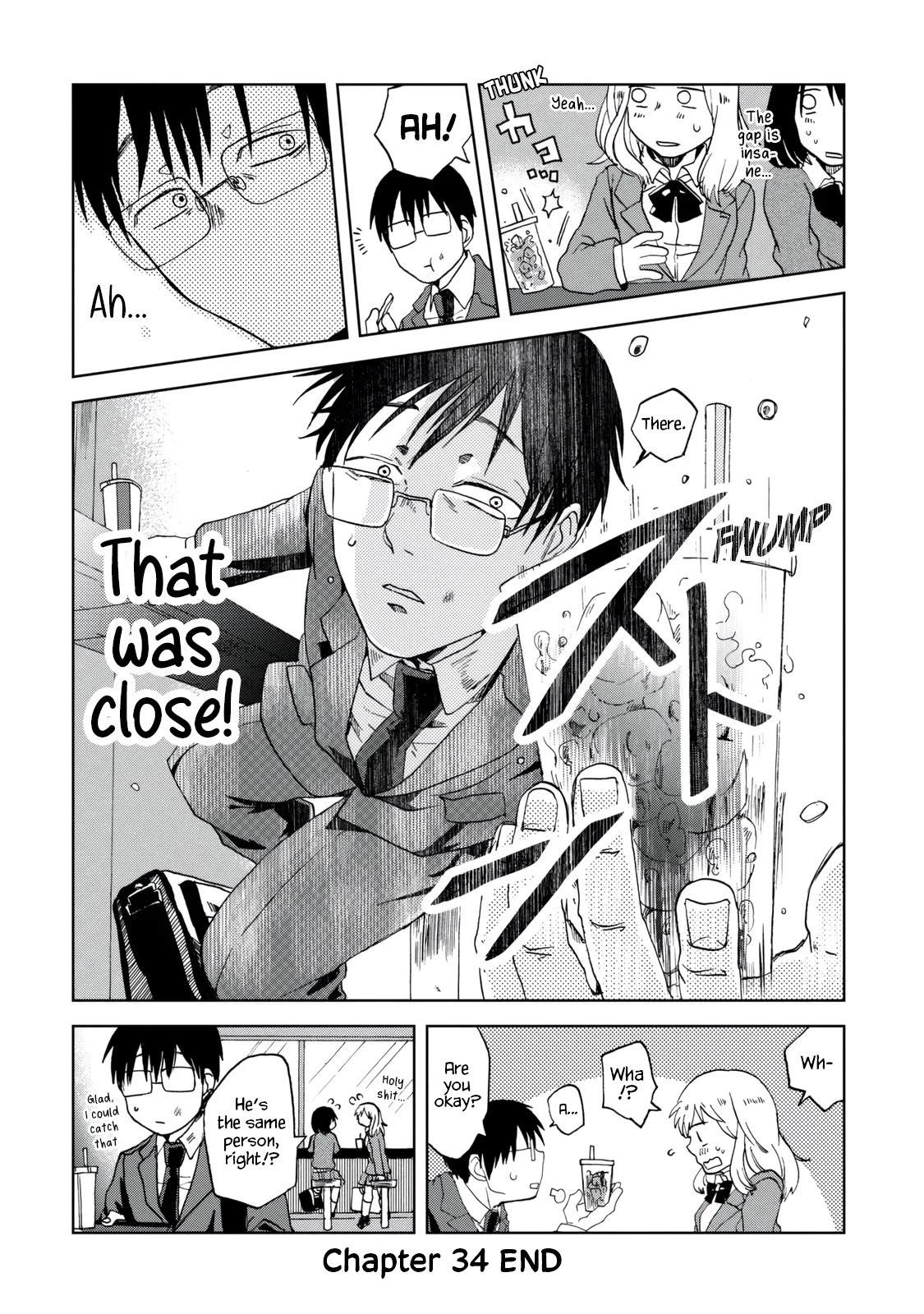 Meshinuma Chapter 34 page 8 - Chapter 34: Let's Eat a Hamburger...