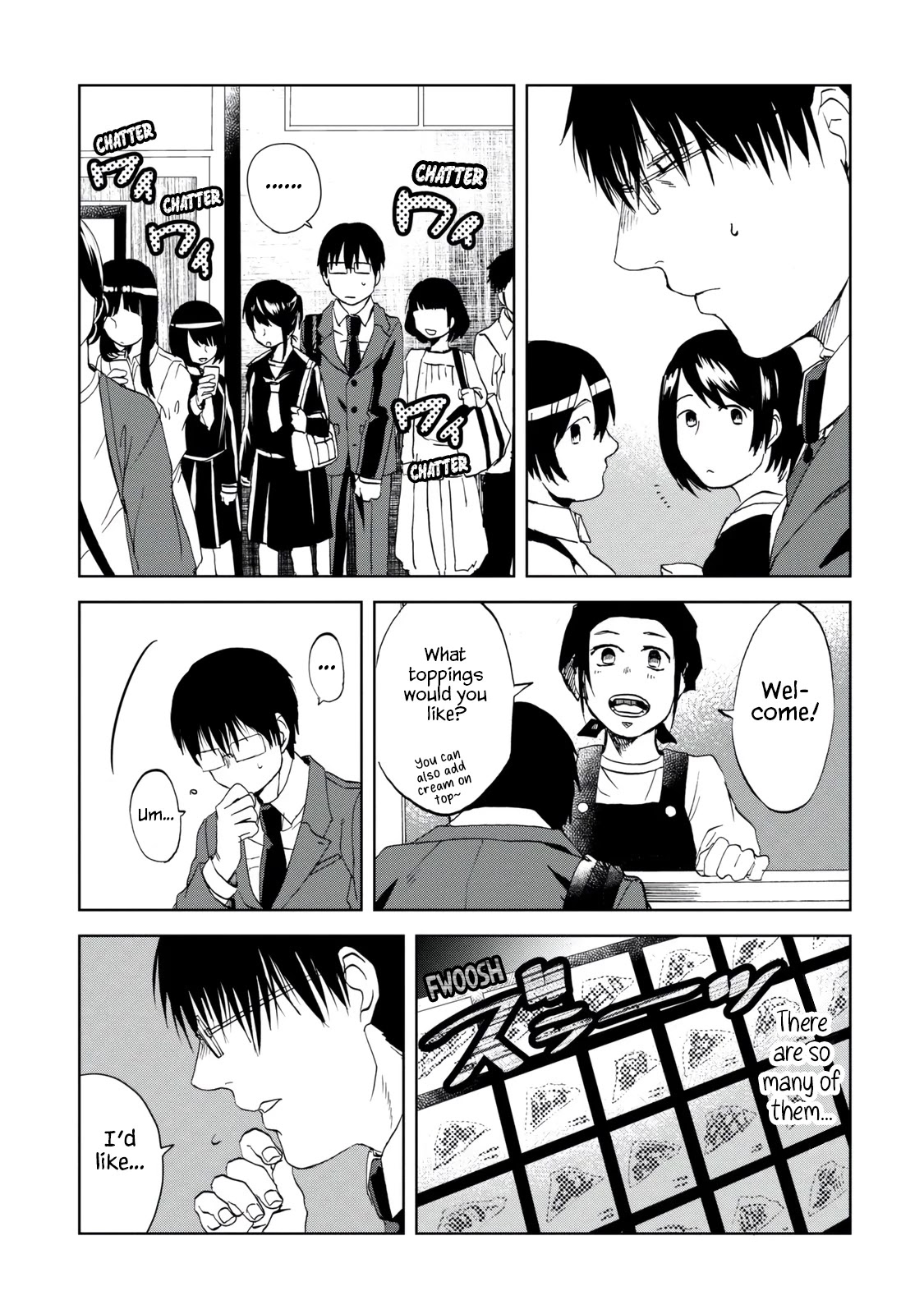 Meshinuma Chapter 35 page 3 - Chapter 35: Let's Try... Crepes