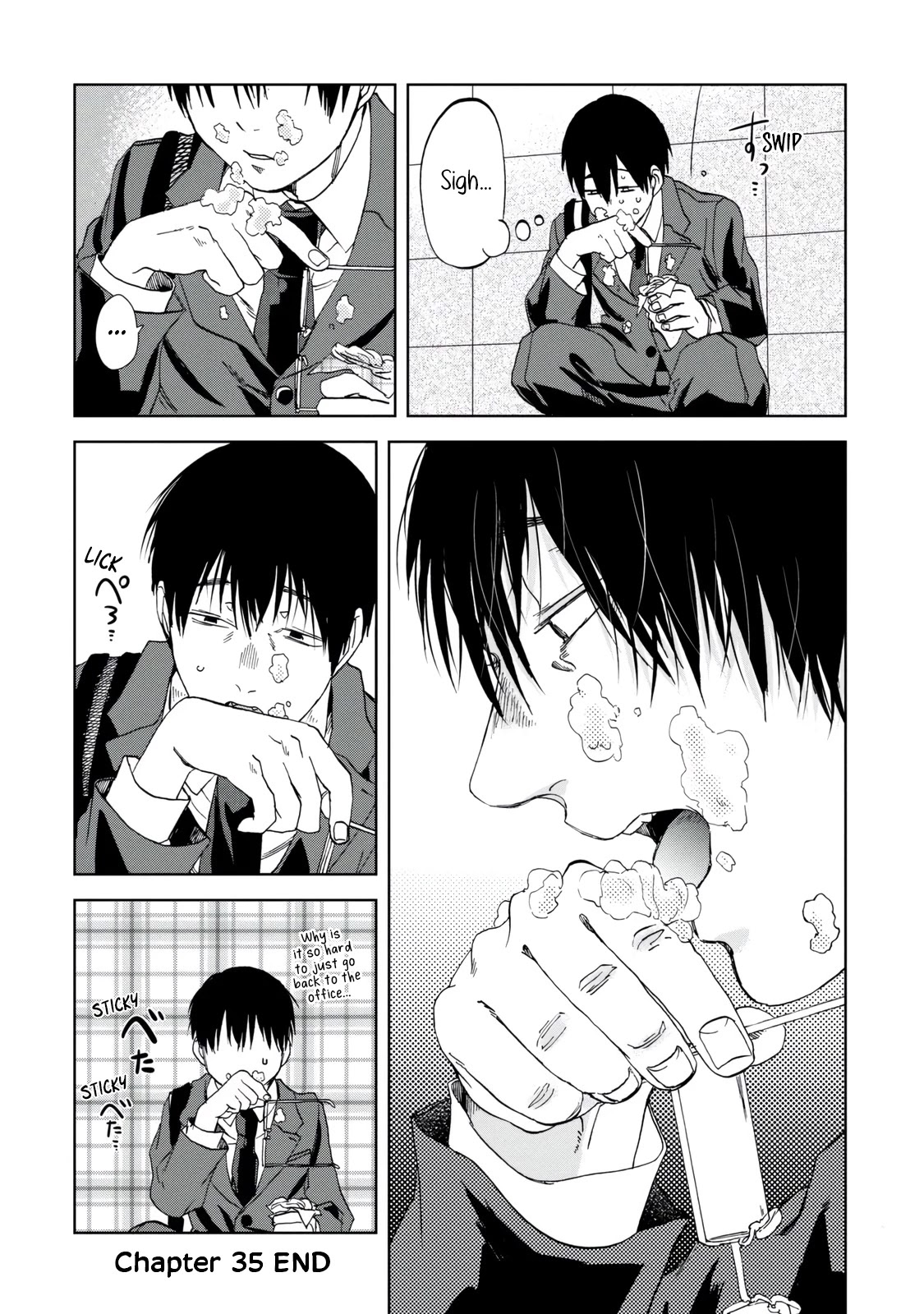 Meshinuma Chapter 35 page 8 - Chapter 35: Let's Try... Crepes