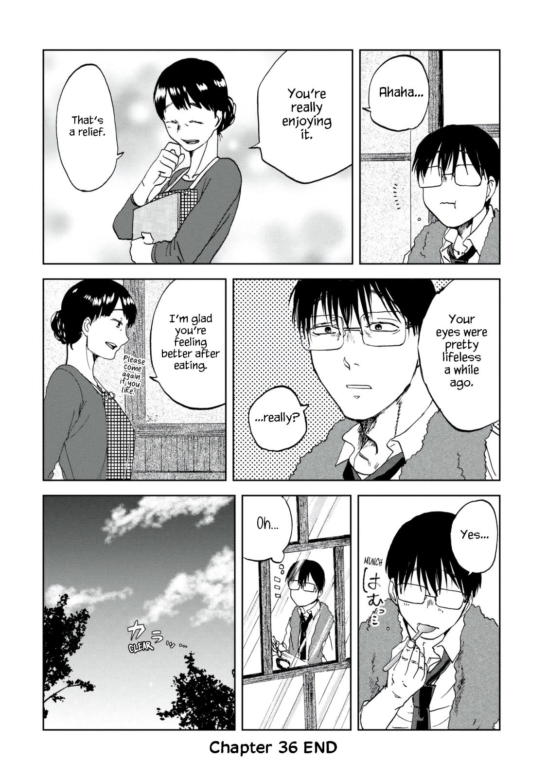 Meshinuma Chapter 36 page 8 - Chapter 36: French Onion Soup on a Rainy Day