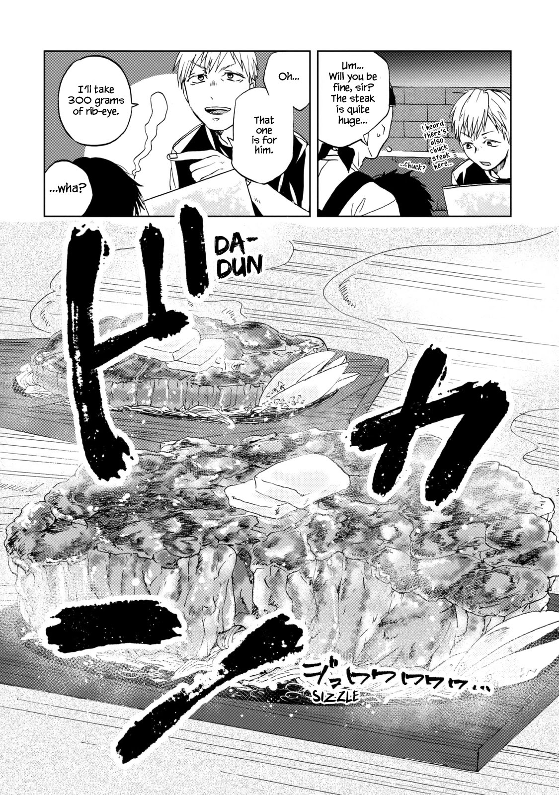 Meshinuma Chapter 37 page 4 - Chapter 37: Beefy Steak with Senpai