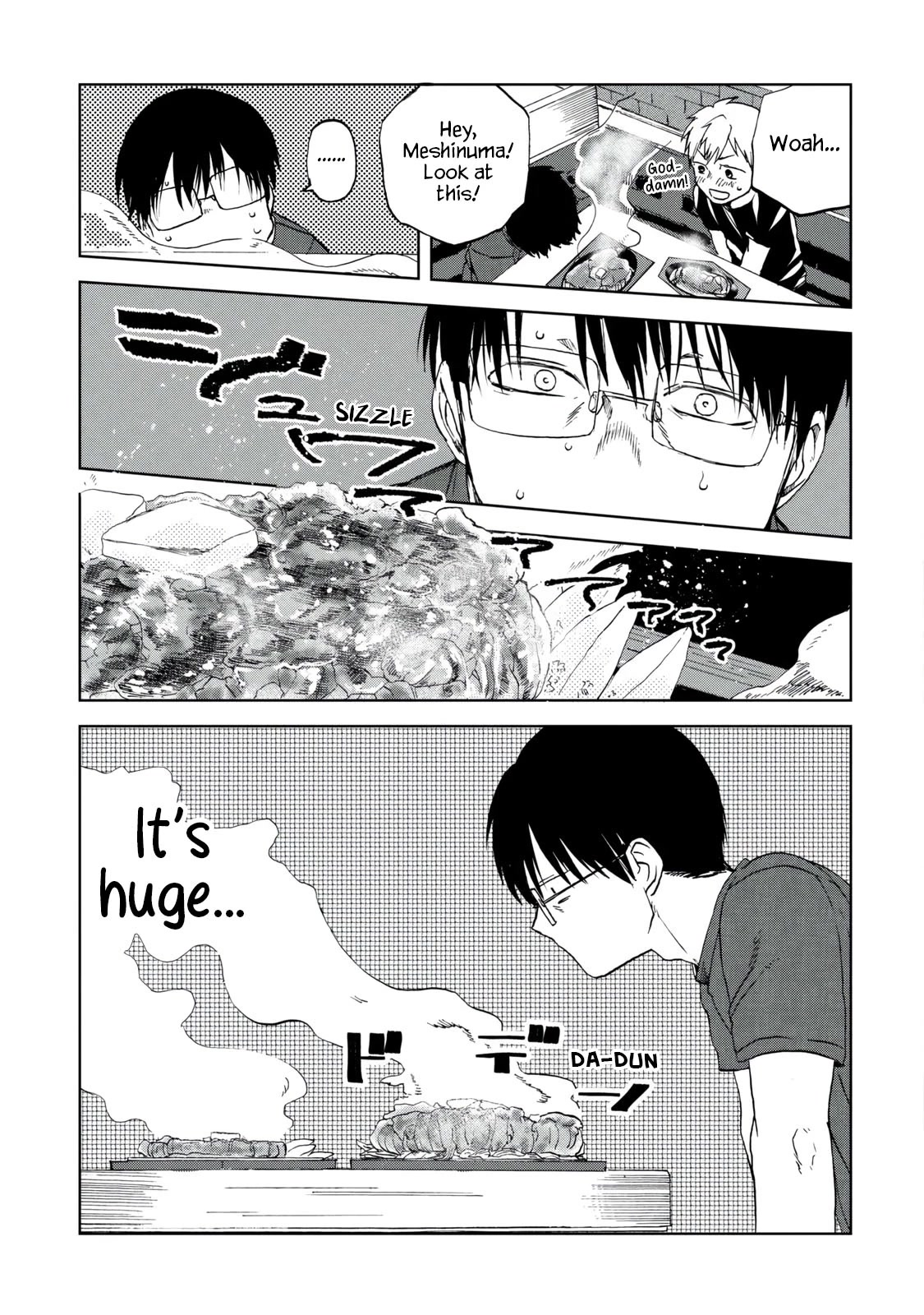Meshinuma Chapter 37 page 5 - Chapter 37: Beefy Steak with Senpai