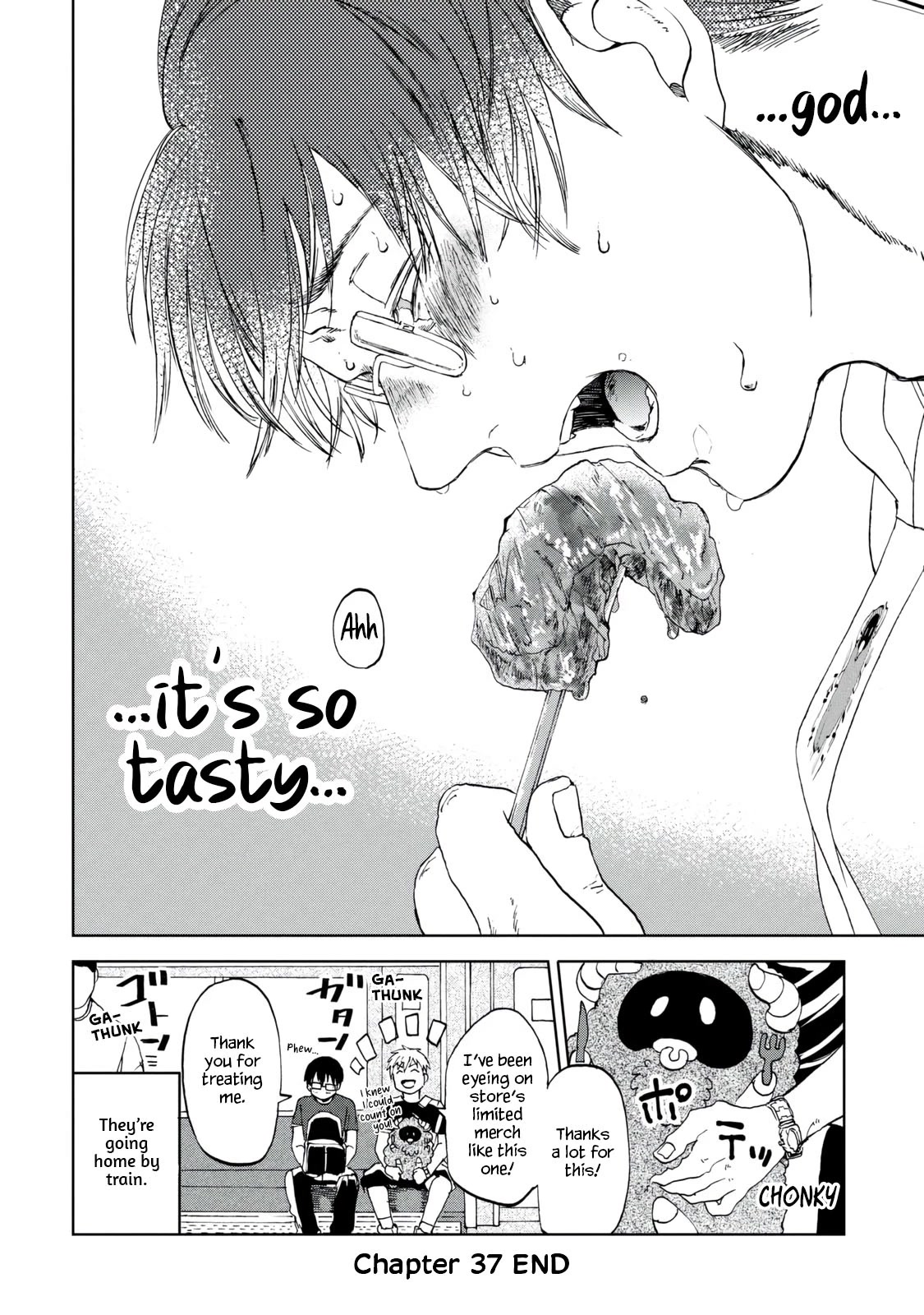 Meshinuma Chapter 37 page 8 - Chapter 37: Beefy Steak with Senpai
