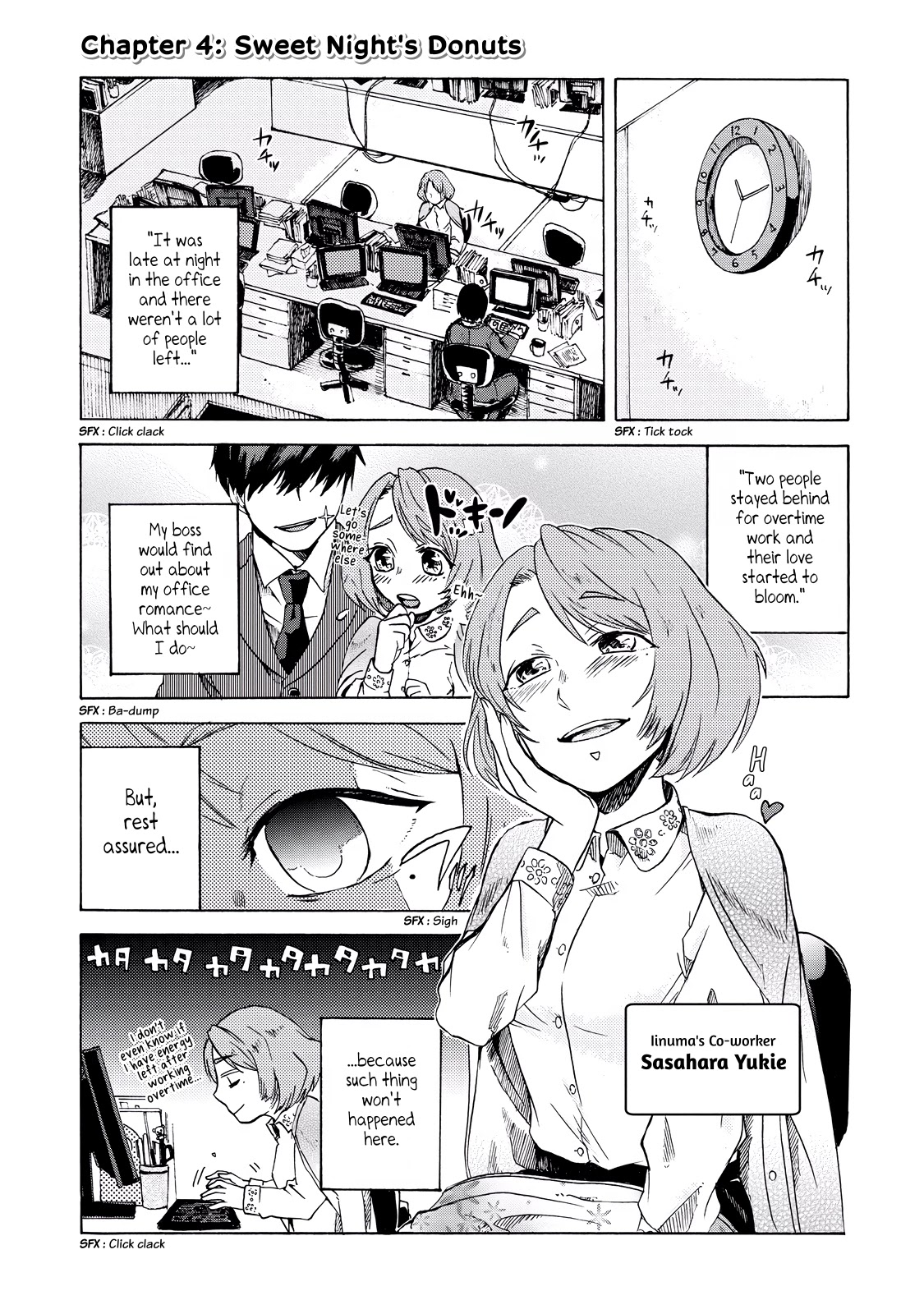 Meshinuma Chapter 4 page 1 - Chapter 4: Sweet Night's Donuts
